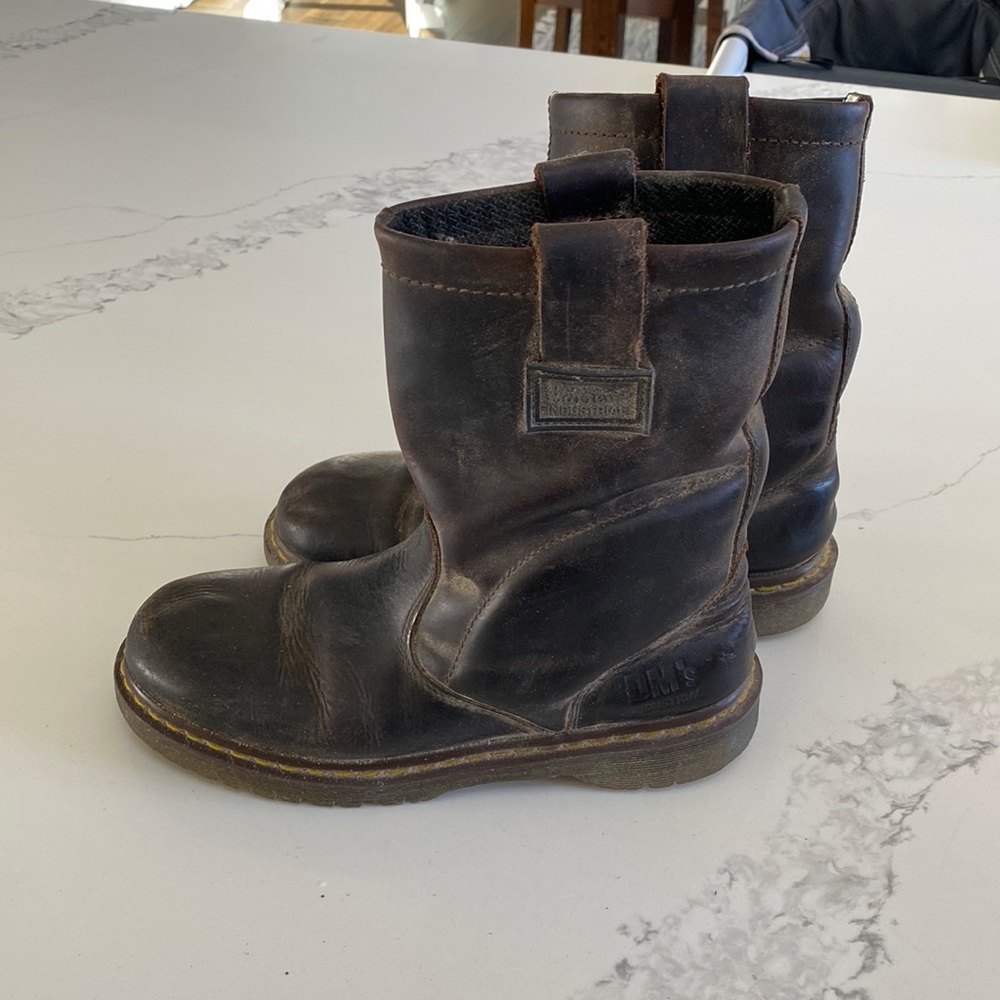 Dr Marten Slide On Boots